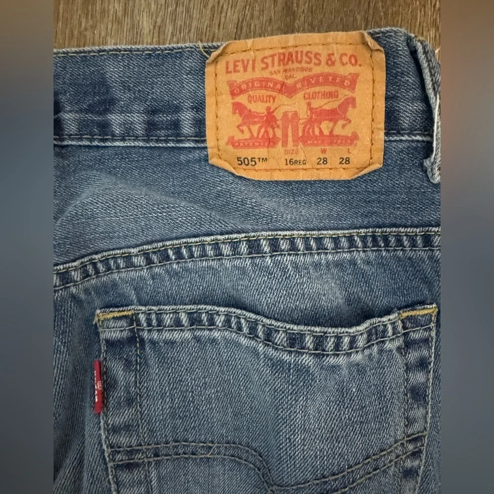 Levi's Men's Straight Blue Jeans Size 28x28